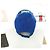 Gucci Logo Baseball Cap Baumwolle Blau Gelb - Ansicht 14