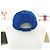 Gucci Logo Baseball Cap Baumwolle Blau Gelb - Ansicht 3