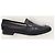 Hermès Mocassini da uomo Black Silver Logo Paris Nero - vista 2