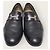 Hermès Mocassini da uomo Black Silver Logo Paris Nero - vista 6