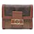 Louis Vuitton Cartera Compacta Monogram Dolphin Castaño