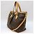 Louis Vuitton Borsa a Spalla Palermo PM in Monogram Canvas Marrone - vista 2