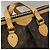 Louis Vuitton Borsa a Spalla Palermo PM in Monogram Canvas Marrone - vista 7