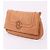 Tory Burch Borsa a tracolla Beige con logo e patta Marrone - vista 4