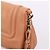 Tory Burch Borsa a tracolla Beige con logo e patta Marrone - vista 6