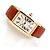 Cartier Orologio Tank American Watch Large da uomo Automatico Marrone - vista 20