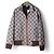 Gucci GG Jumbo Canvas Baumwoll-Zip-Up-Jacke Größe Mehrfarben
