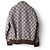 Gucci GG Jumbo Canvas Baumwoll-Zip-Up-Jacke Größe Mehrfarben - Ansicht 2
