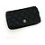 Chanel Portafoglio Medium Caviar Gold con Cerniera Nero