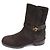 Loro Piana Botines de nubuck marrón para mujer Castaño - vista 4