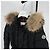 Moncler Chloe Damen Lang Daunenjacke Schwarz - Ansicht 4