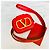 Custodia per AirPods con logo Valentino Garavani Rosso - vista 3