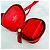 Custodia per AirPods con logo Valentino Garavani Rosso - vista 7