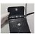 Mini borsa a tracolla Gucci GG goffrata Nero - vista 6