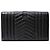 Saint Laurent Borsa a tracolla Mix Mattrasse Monogram Chain Nero - vista 2