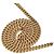 Saint Laurent Borsa a tracolla Mix Mattrasse Monogram Chain Nero - vista 3