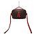 Louis Vuitton Bolsa transversal em canvas Monogram Vermelho