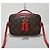 Louis Vuitton Bolsa transversal em canvas Monogram Vermelho - vista 2