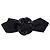 Chanel Fermaglio per Capelli Camelia Nera Nero