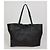 Lanvin Bolsa shopper de couro preto - vista 4