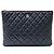 Chanel Clutch Caviar New Medium Negro