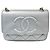 Chanel Mini borsa a tracolla in agnello Argento