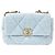 Chanel Piccola borsa con patta in tweed Verde