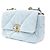 Chanel Piccola borsa con patta in tweed Verde - vista 2