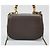 Bamboo Gucci Mini borsa a tracolla con manico in bambù, nappa e catena Marrone - vista 4
