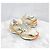 Louis Vuitton Sneakers LV Trail Gold Multicolore - vista 3