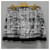 Prada Gonna in cotone e lino con logo triangle Bec Multicolore - vista 2