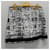Prada Gonna in cotone e lino con logo triangle Bec Multicolore - vista 3