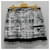 Prada Gonna in cotone e lino con logo triangle Bec Multicolore - vista 5