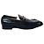Gucci Mocassino in pelle con morsetto Nero