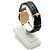 Rolex Orologio Cellini Gold Piccolo da Donna in Oro e Pelle, Manuale Blu - vista 5