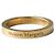 Maison Martin Margiela Logo Ring Golden