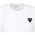Comme Des Garcons Schwarzes Kurzarm-T-Shirt mit Logo-Strasssteinen AX - Ansicht 4