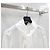 Louis Vuitton Camicia con fiocco in fil coupé con monogramma bianco da donna Argento - vista 3