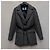Prada Belted Cashmere Single Padding Jacket Black - view 2