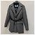 Prada Belted Cashmere Single Padding Jacket Black - view 4