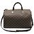 Louis Vuitton Borsa a Spalla Bandoulière Speedy in Damier Ebene Marrone