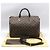 Louis Vuitton Borsa a Spalla Bandoulière Speedy in Damier Ebene Marrone - vista 2