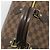 Louis Vuitton Borsa a Spalla Bandoulière Speedy in Damier Ebene Marrone - vista 6