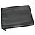 Louis Vuitton Pochette Monogram Shadow Apollo Discovery Clutch Nero - vista 4