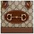 Horsebit 1955 Gucci Mini GG Supreme Canvas Horsebit Top Handle Tote Bag Mehrfarben - Ansicht 3