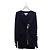 Thom Browne Cardigan de algodão com decote em V e mangas diagonais azul-marinho