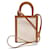 Saint Laurent Cabas Vertical Mini Marrone - vista 3