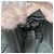 Moncler Chaqueta de plumón caqui para mujer Castaño - vista 11