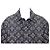 Louis Vuitton Monogramm-Chambray-Hemd mit kurzen Ärmeln Schwarz - Ansicht 2