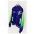 Louis Vuitton Mix Gradient Leather Varsity Jacket Blue - view 2